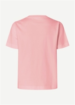 Sacamino ss tee 11725 Bleached Mauve Pigment Samsøe